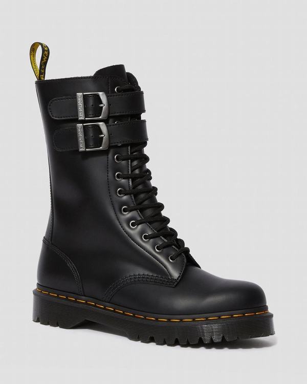 Dr Martens Dámské Vysoké Boty Caspian Alt Černé, CZ-084719